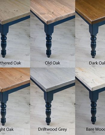 Farmhouse Dining Table With Reclaimed, Best Finish For Oak Desk