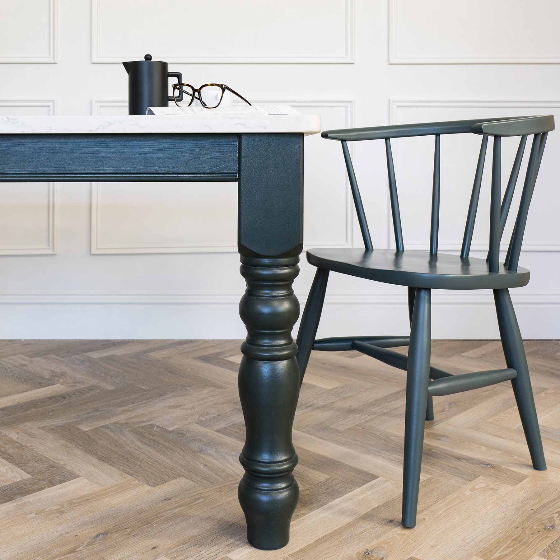 Marylebone Quartz Dining Table - Image 4