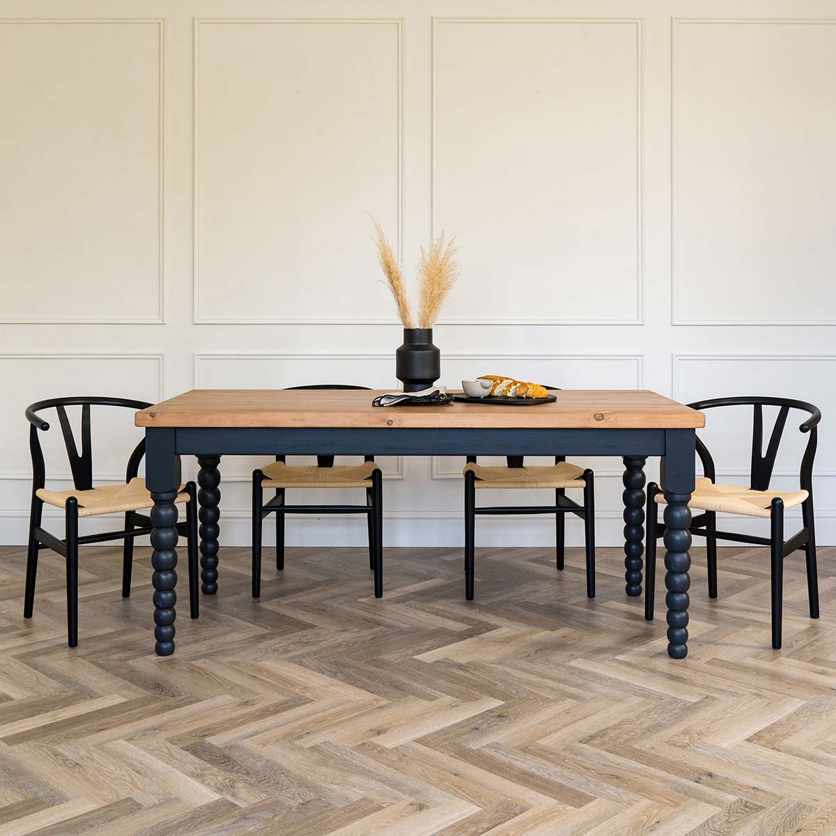 Bobbin-Dining-Table-with-Rustic-Pine-top-edit_5