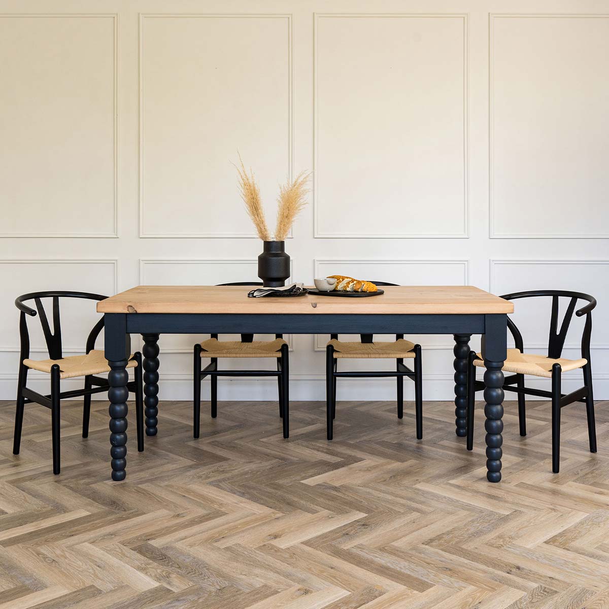 Bobbin-Dining-Table-with-Rustic-Pine-top-edit_9