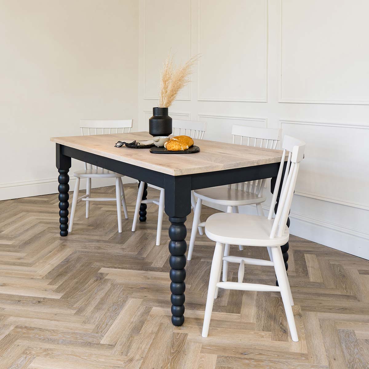 Bobbin dining table