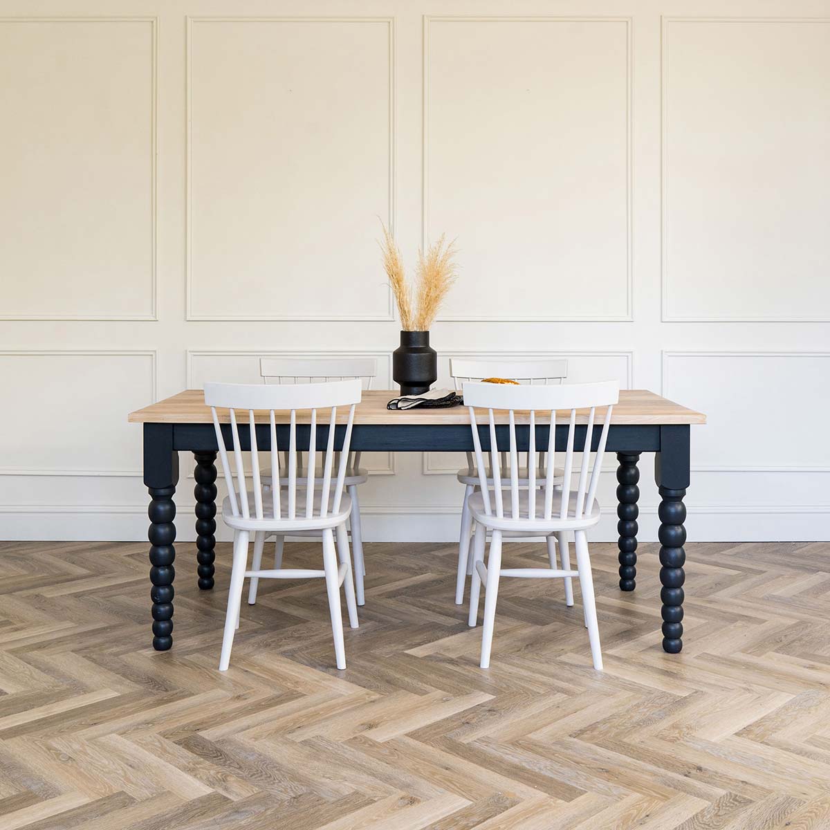 Bobbin dining table