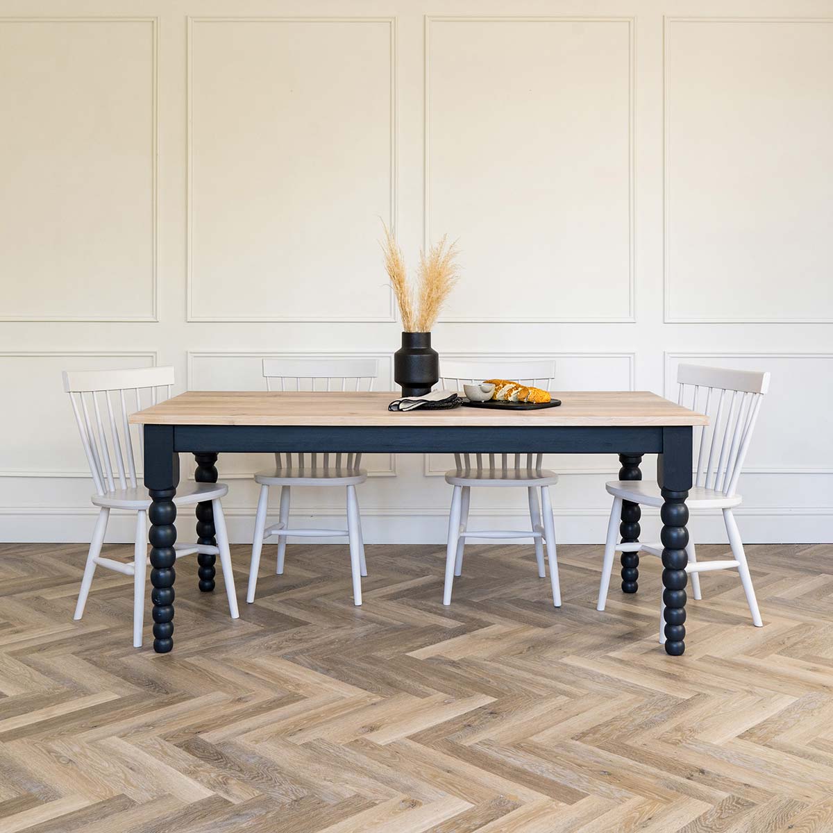 Bobbin dining table