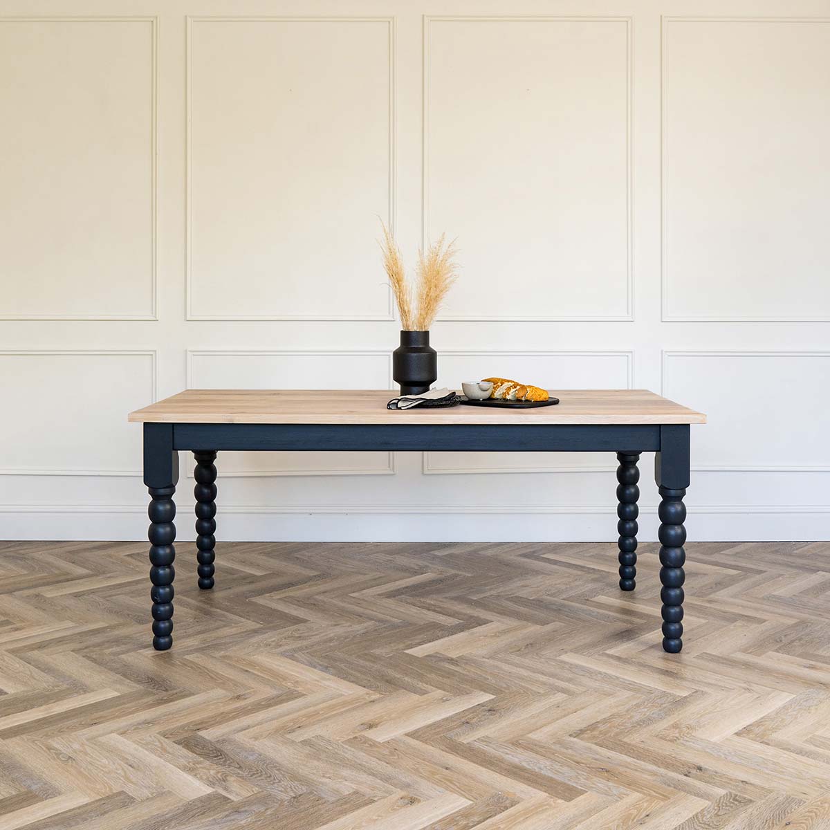 Bobbin dining table