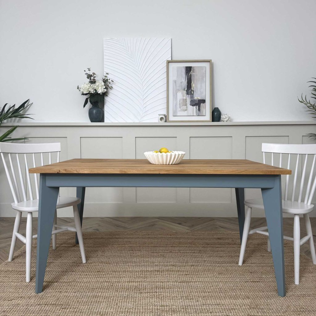 Oak Top Harrow Table - Pure, De Nimes