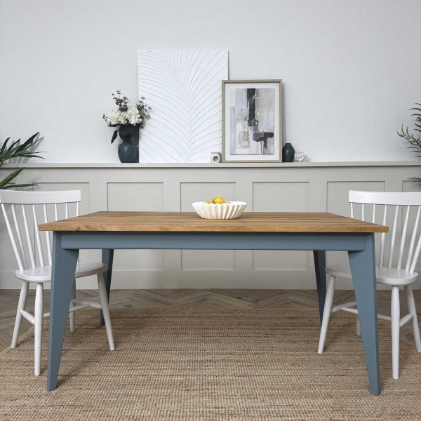 Oak Top Harrow Table - Pure, De Nimes