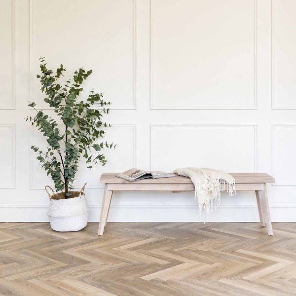 Solid Oak Harrow Bench