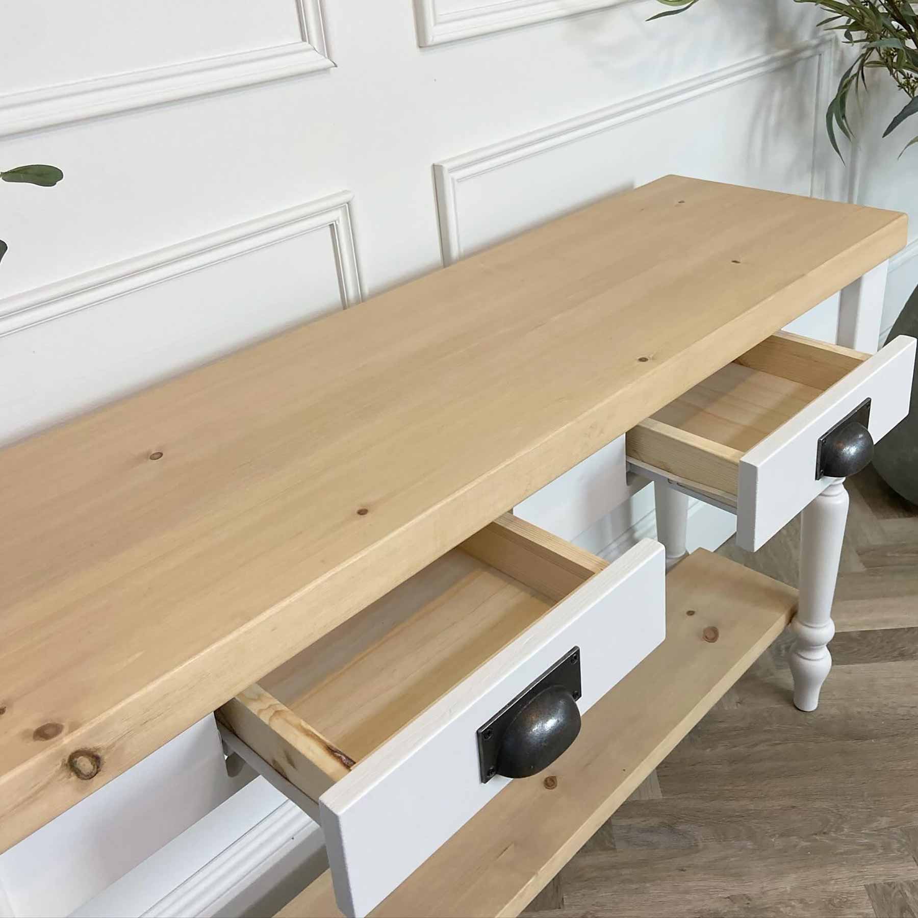 Norfolk Console Table - Pine Top - Image 3