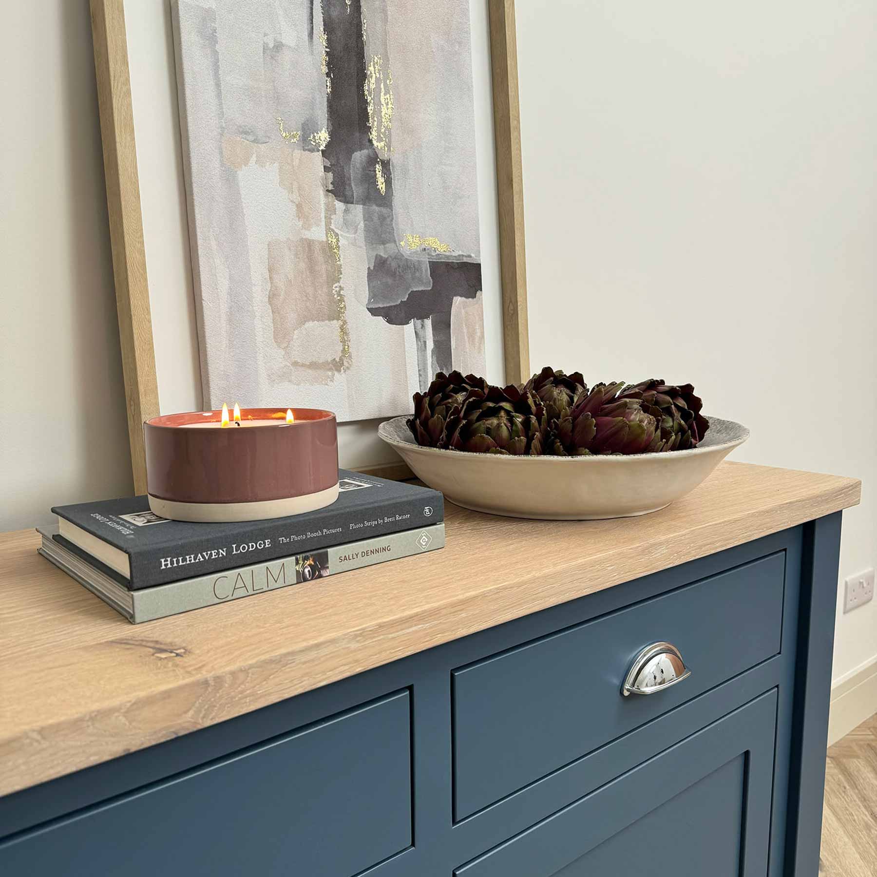 Ranmoor Sideboard - Oak Top - Image 9