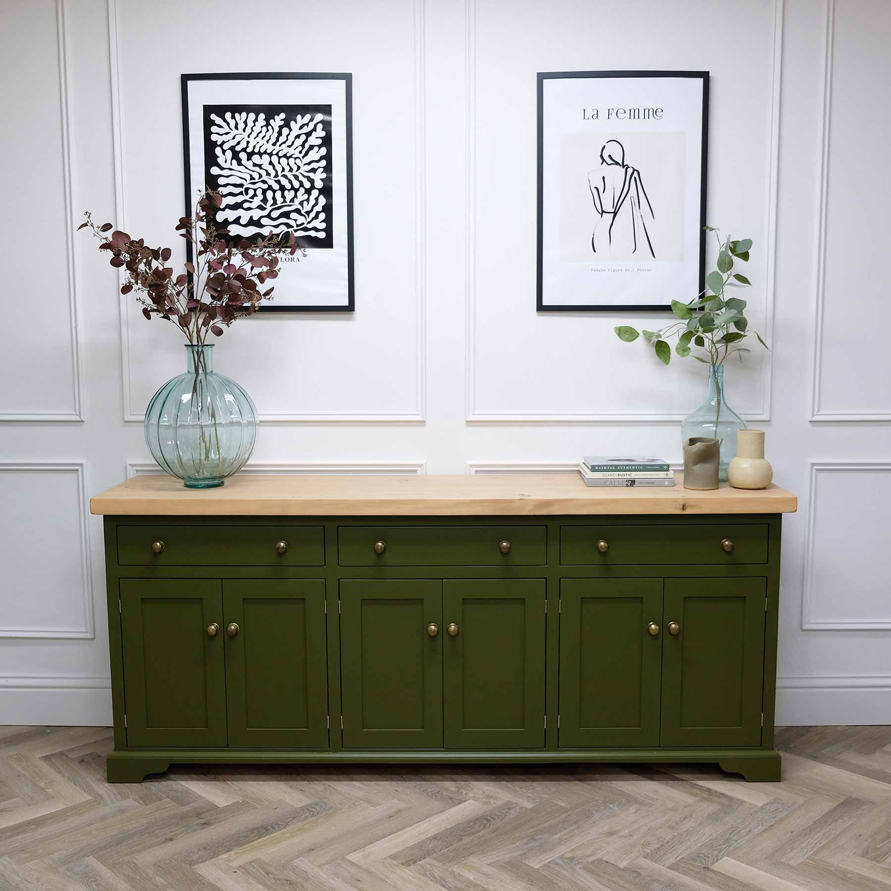 Edwin Sideboard - Large - Pine Top - Image 4