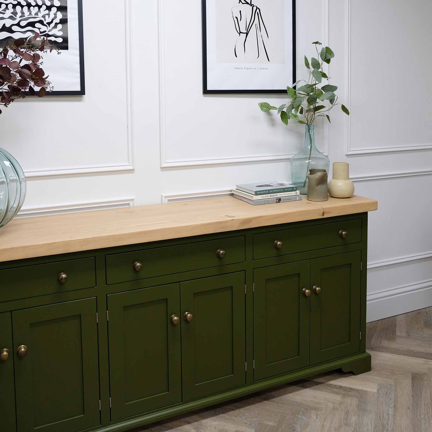 Edwin Sideboard - Large - Pine Top - Image 3