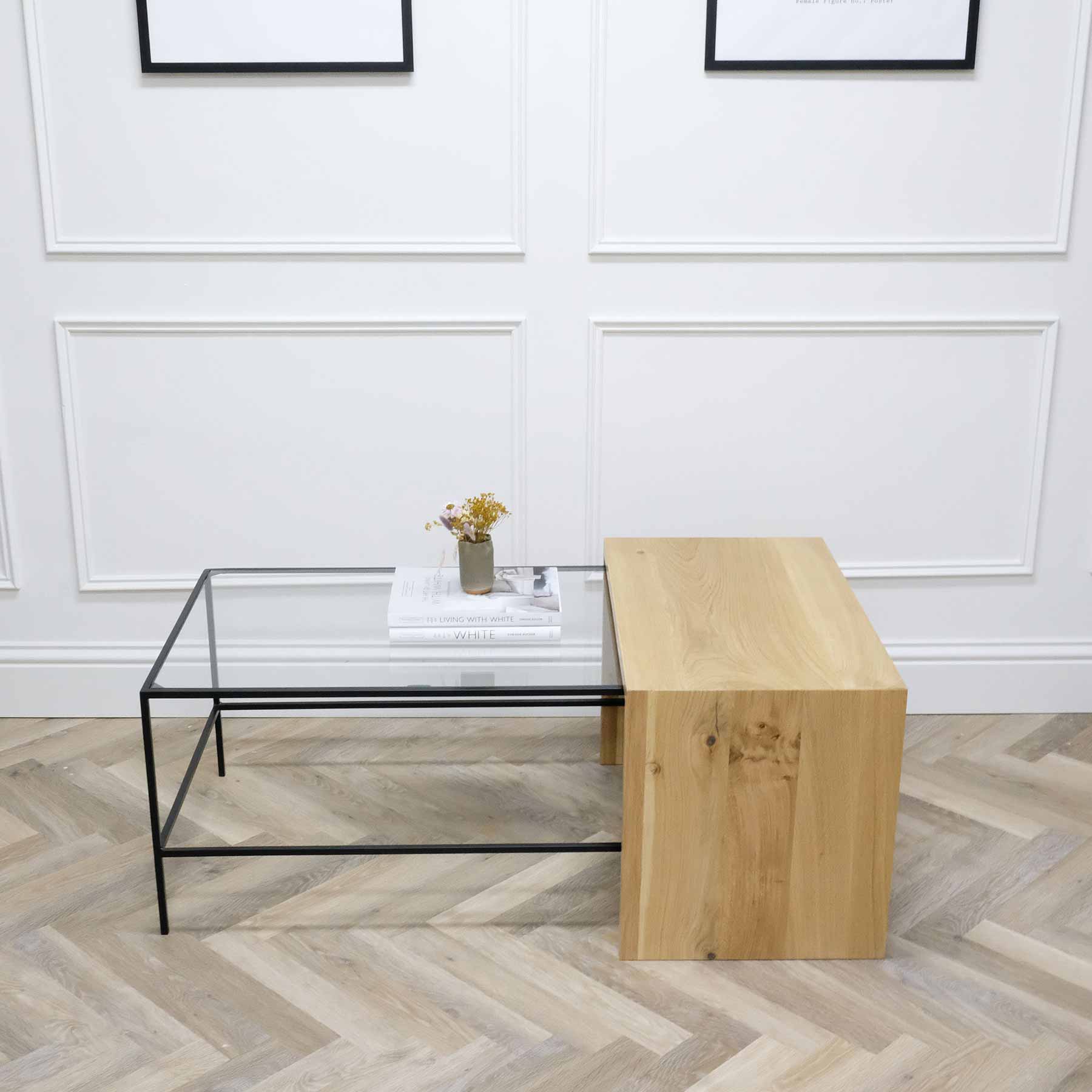 Up and Over Coffee Table - Oak - Image 3