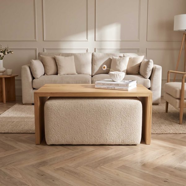 Oak Up & Over Coffee Table