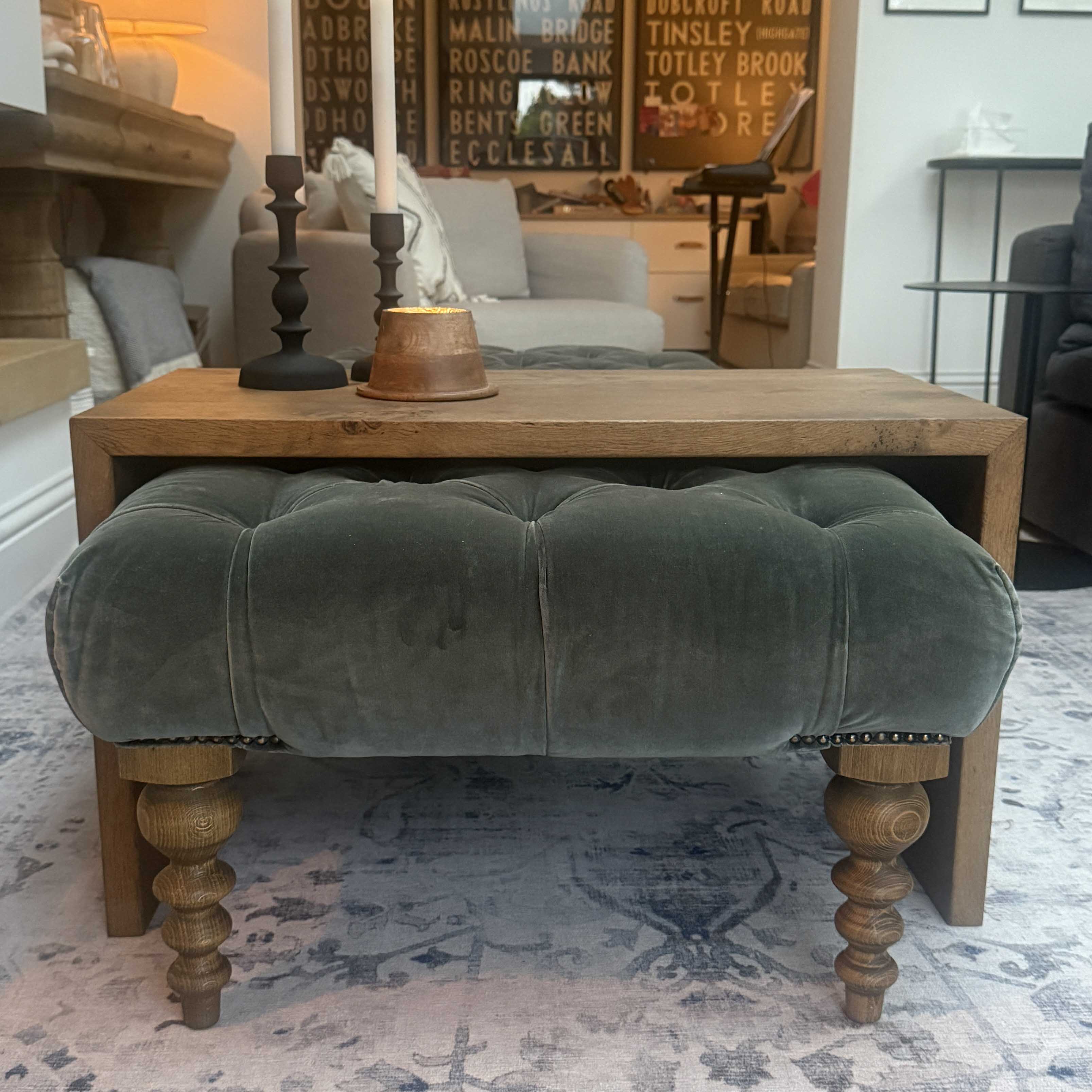 Black Up and over Coffee table