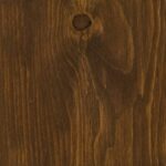 Teak on Rustic Pine