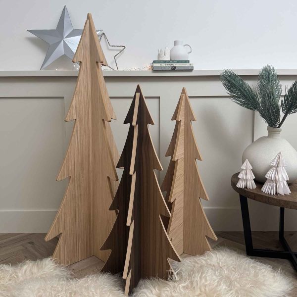 Minimalist Wooden Christmas Tree