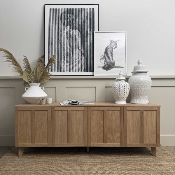Harrow Solid Oak Large Sideboard