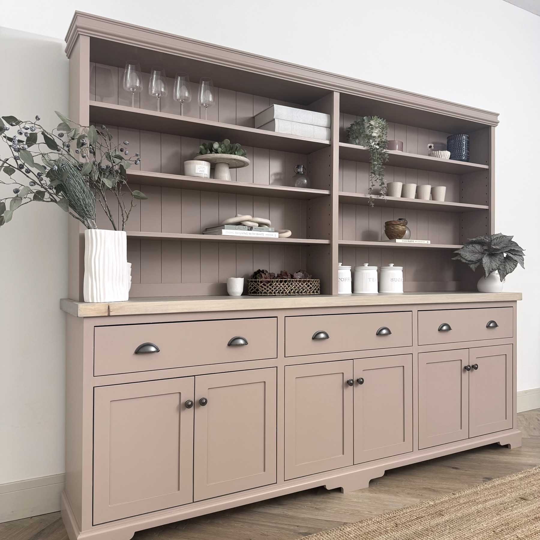 Pine Large Edwin Dresser 250x44 - Dead Salmon, Driftwood grey 25%