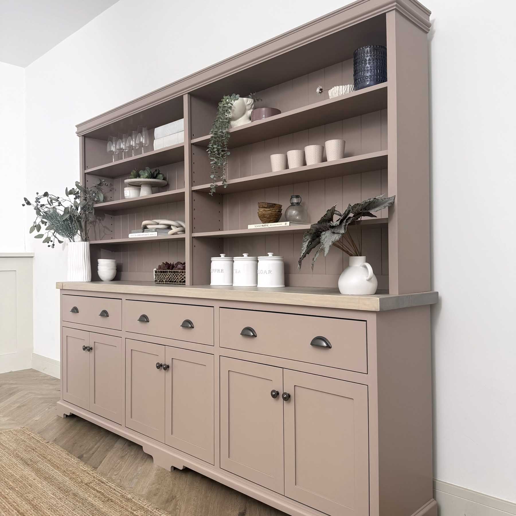 Pine Large Edwin Dresser 250x44 - Dead Salmon, Driftwood grey 25%