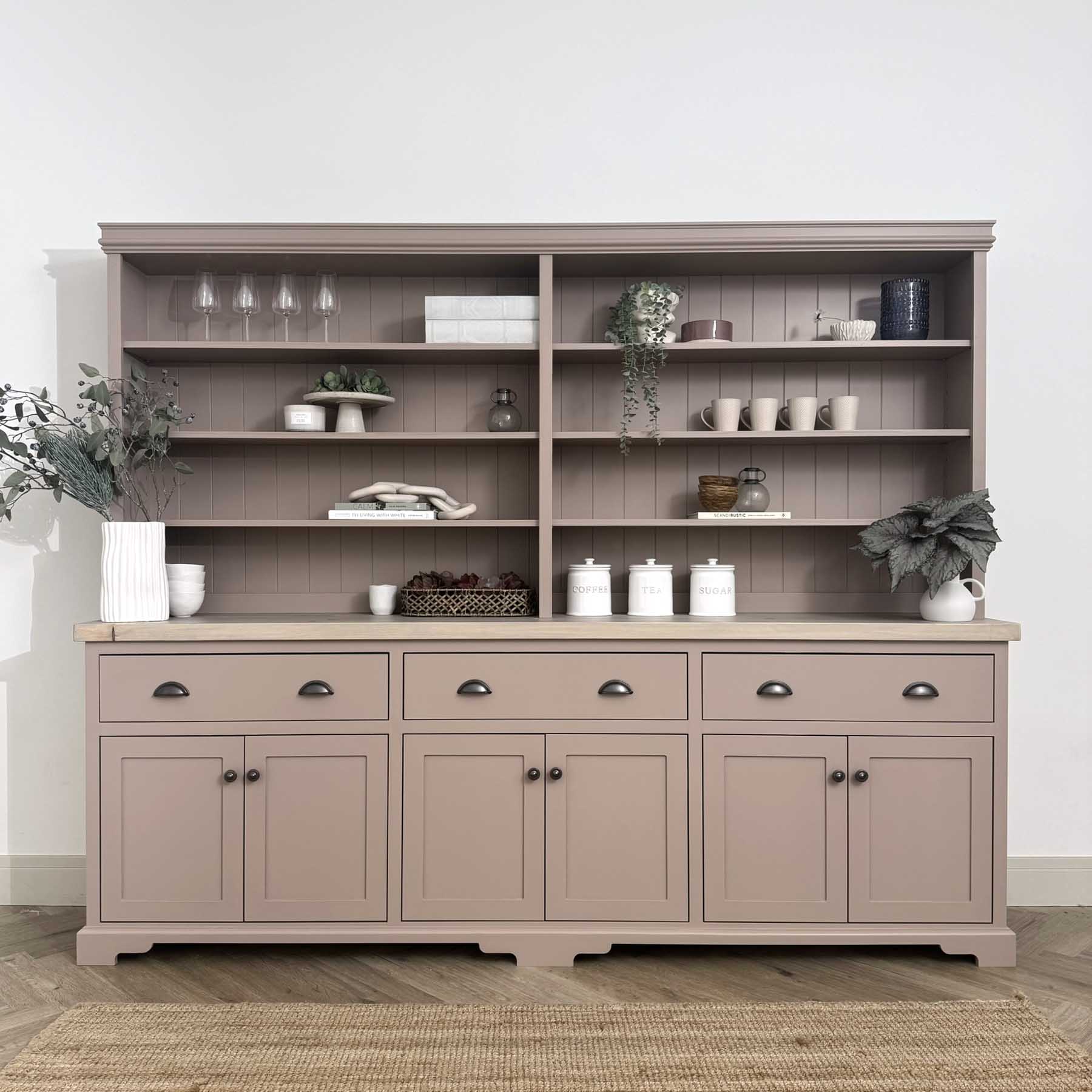 Pine Large Edwin Dresser 250x44 - Dead Salmon, Driftwood grey 25%
