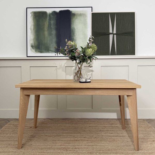 Solid Oak Harrow in Smoke 5% 140 x 78cm